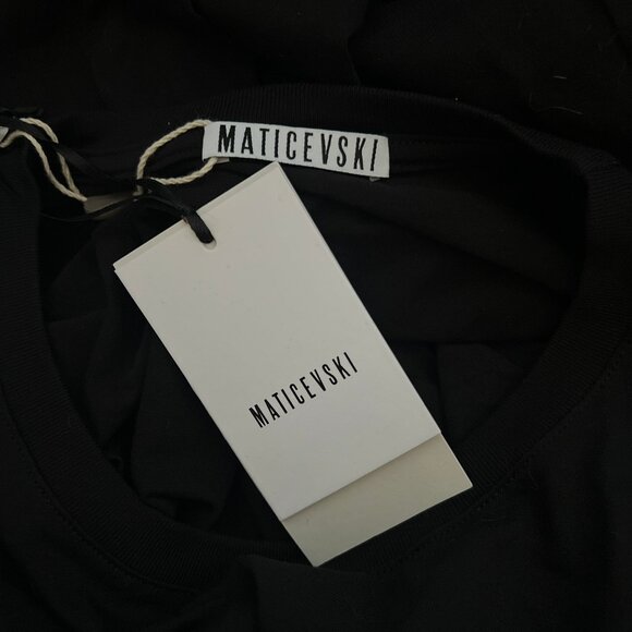 MATICEVSKI Zipper Detail T-Shirt NEW Size 10 (runs small) - Picture 7 of 8